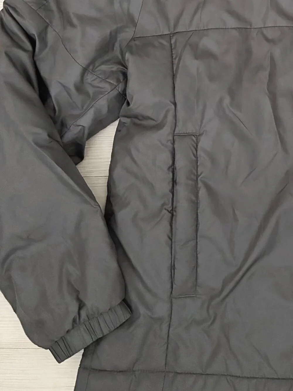 adidas Essentials Men's Insulated Hooded Jacket Grey Hooded Jacket Grey Size M